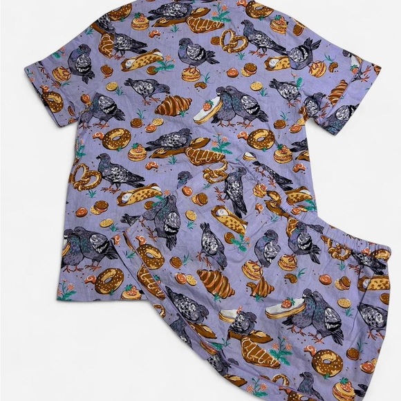 NWT Printfresh Peckish Pastries PJ Set 💜 - Picture 8 of 9